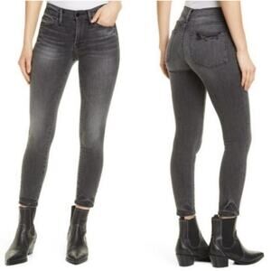 Frame Denim | Le Skinny de Jeanne Crop Jeans Jackson Peak Gray Size 29